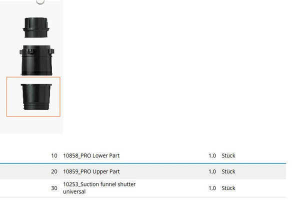 BG-Pro Lower Part